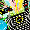 Laser Tag Black Neon Birthday Party Printable Collection